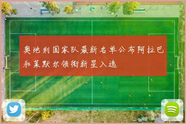 奥地利国家队最新名单公布阿拉巴和莱默尔领衔新星入选